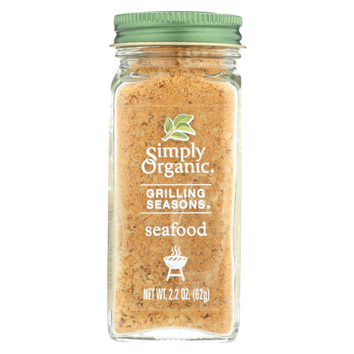 Simply Organic Seafood Grilling Seasons - Case Of 6 - 2.2 Oz.