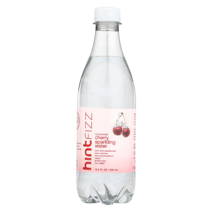 Hint Fizz Sparkling Water - Cherry - Case Of 12 - 16.9 Fl Oz.