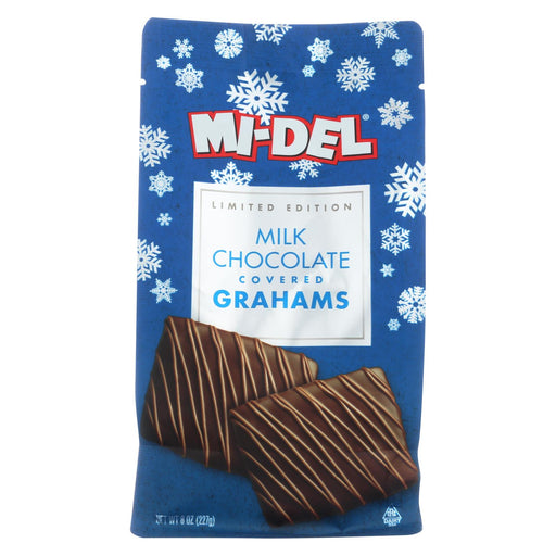 Midel - Milk Chocolate Graham Crackers - Case Of 12 - 8 Oz.