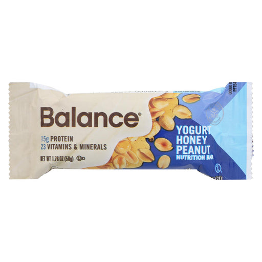 Balance Bar - Yogurt Honey Peanut - 1.76 Oz - Case Of 6