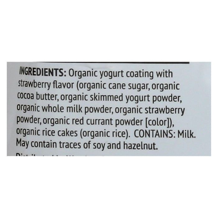 Woodstock Rice Bites - Organic - Mini Me's - Strawberry Yogurt - 2.1 Oz - Case Of 8