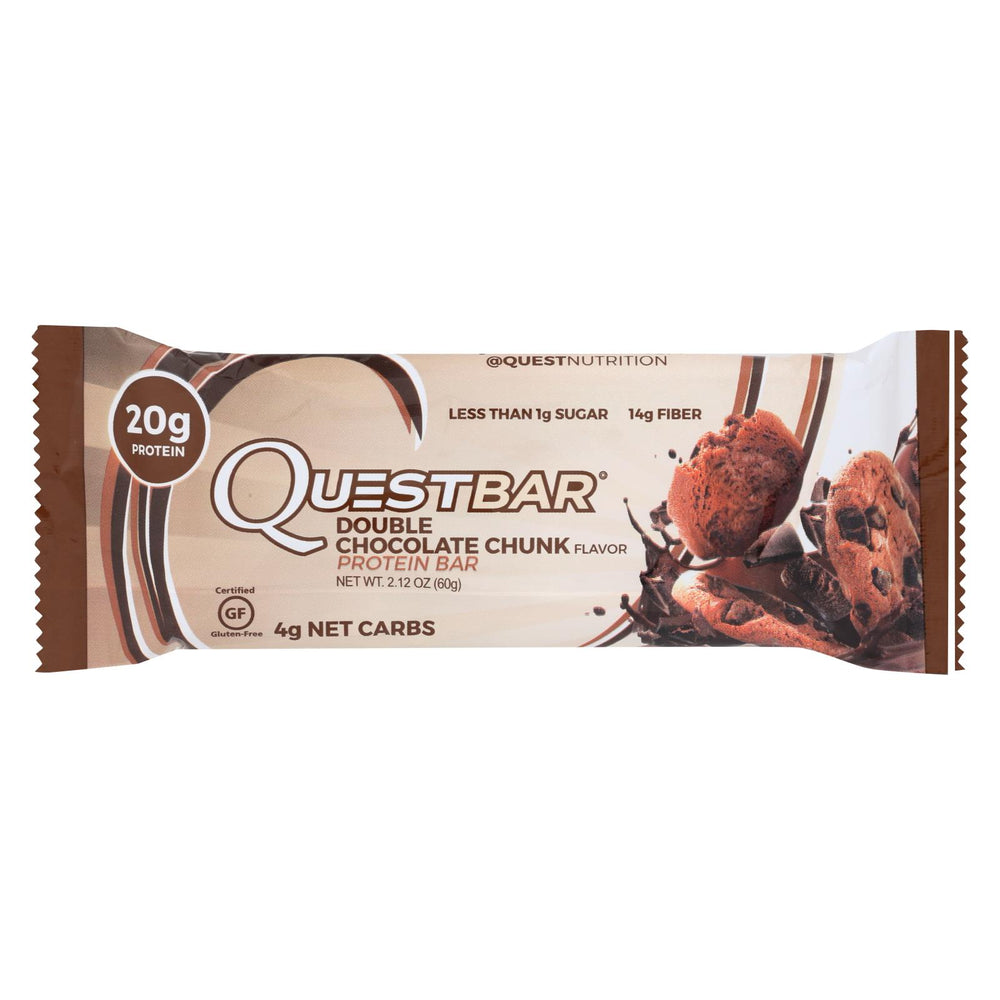 Quest Bar - Double Chocolate Chunk - 2.12 Oz - Case Of 12