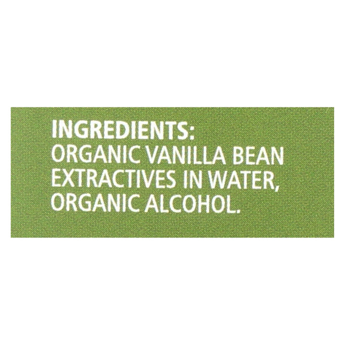 Simply Organic Pure Vanilla Extract - Case Of 6 - 8 Fl Oz.