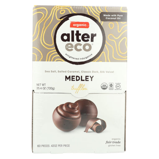 Alter Eco Americas  Truffle Medley (assorted) - Case Of 60 - .42 Oz