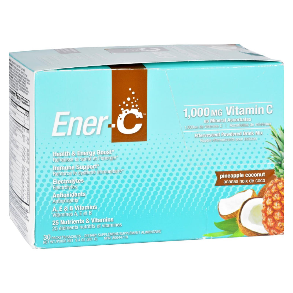 Ener-c - Pineapple Coconut - 1000 Mg - 30 Packets