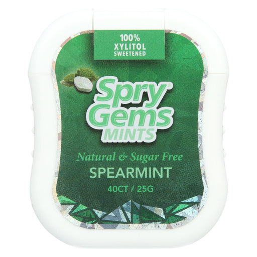 Spry Xylitol - Spearmint - Case Of 6 - 40 Count