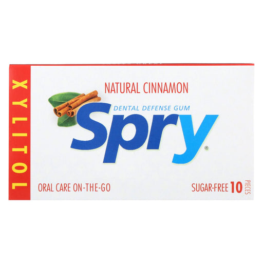 Spry Xylitol Gems - Cinnamon - Case Of 20 - 10 Count