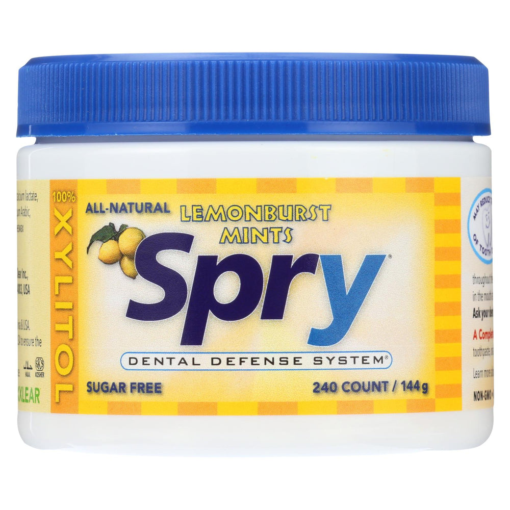Spry Xylitol Gems - Lemon Burst - 240 Count