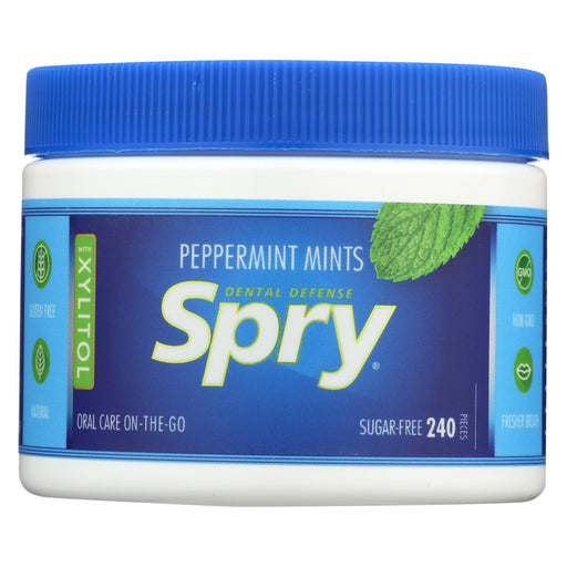 Spry Xylitol Gems - Peppermint - 240 Count