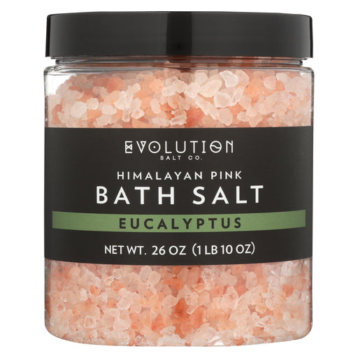 Evolution Salt Bath Salt - Himalayan - Coarse - Eucalyptus - 26 Oz