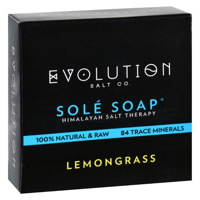 Evolution Salt Bath Soap - Sole - Lemongrass - 4.5 Oz