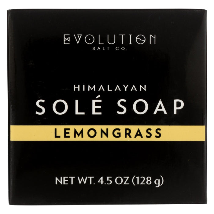 Evolution Salt Bath Soap - Sole - Lemongrass - 4.5 Oz