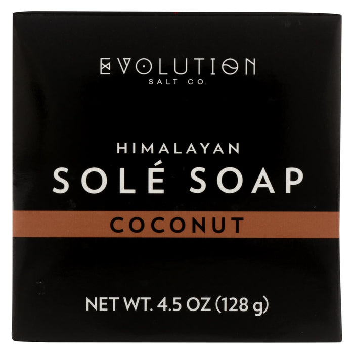 Evolution Salt Bath Soap - Sole - Coconut - 4.5 Oz