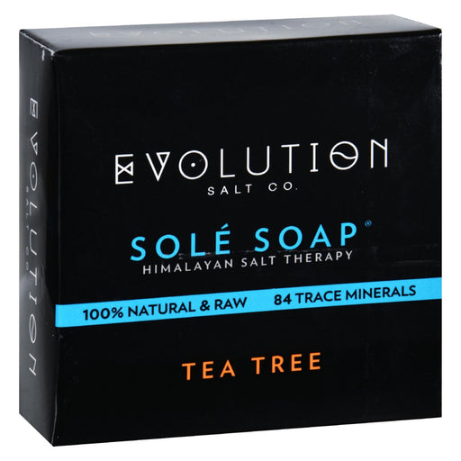 Evolution Salt Bath Soap - Sole - Tea Tree - 4.5 Oz
