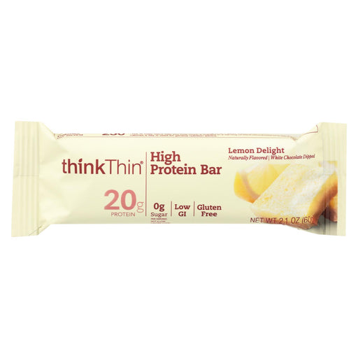 Think Products High Protein Bar - Lemon Delight - Case Of 10 - 2.1 Oz.