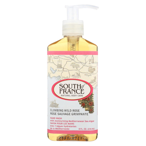 South Of France Hand Wash - Climbing Wild Rose - 8 Oz - 1 Each