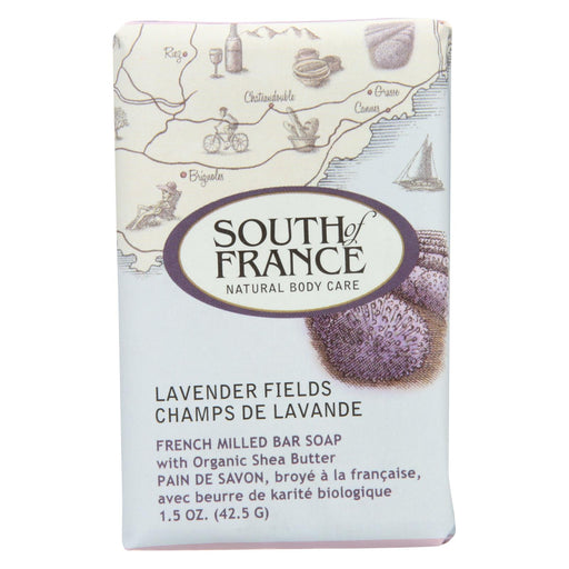 South Of France Bar Soap - Lavender Fields - Travel - 1.5 Oz - Case Of 12
