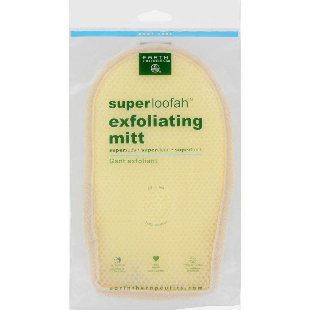 Earth Therapeutics Loofah - Super - Exfoliating - Bath Mitt - 1 Count