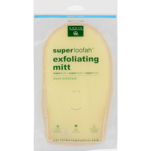 Earth Therapeutics Loofah - Super - Exfoliating - Bath Mitt - 1 Count