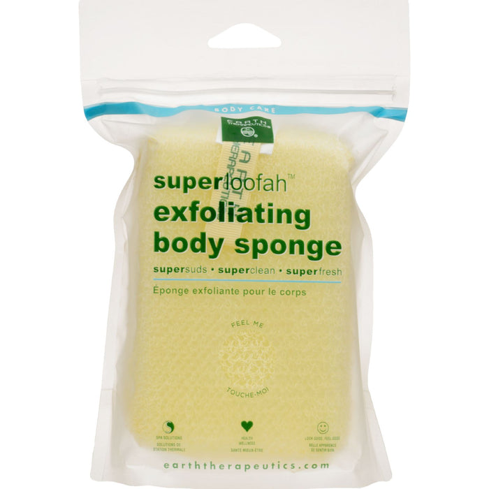Earth Therapeutics Loofah - Super - Exfoliating - Body Sponge - 1 Count