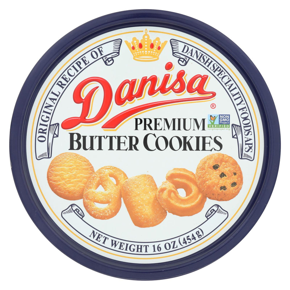 Danisa Cookies - Butter Cookies - Case Of 12 - 16 Oz.