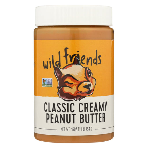 Wild Friends Peanut Butter - Classic Creamy - Case Of 6 - 16 Oz.