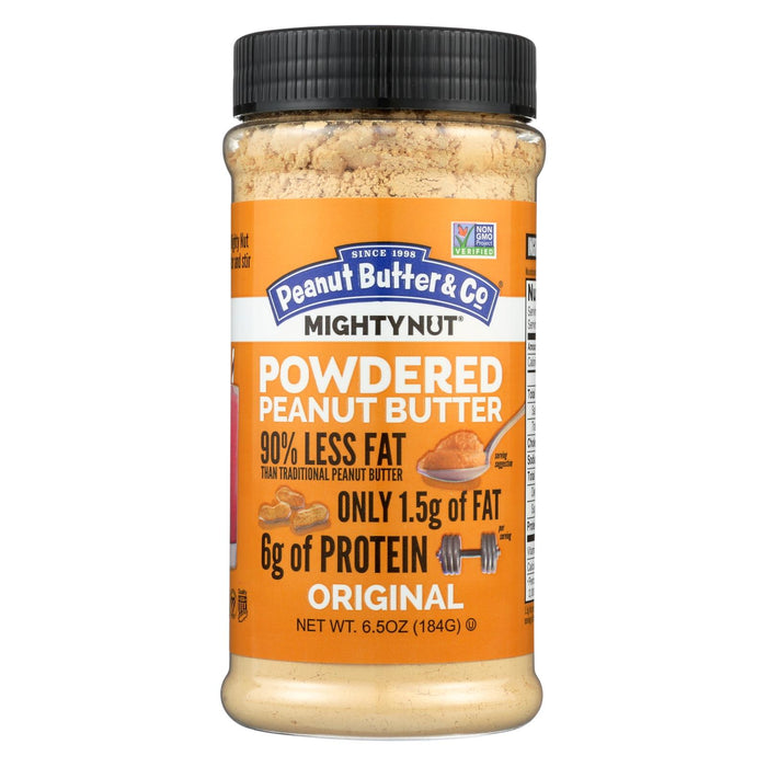 Peanut Butter And Co Peanut Butter - Original Mighty Nut Powdered - Case Of 6 - 6.5 Oz.