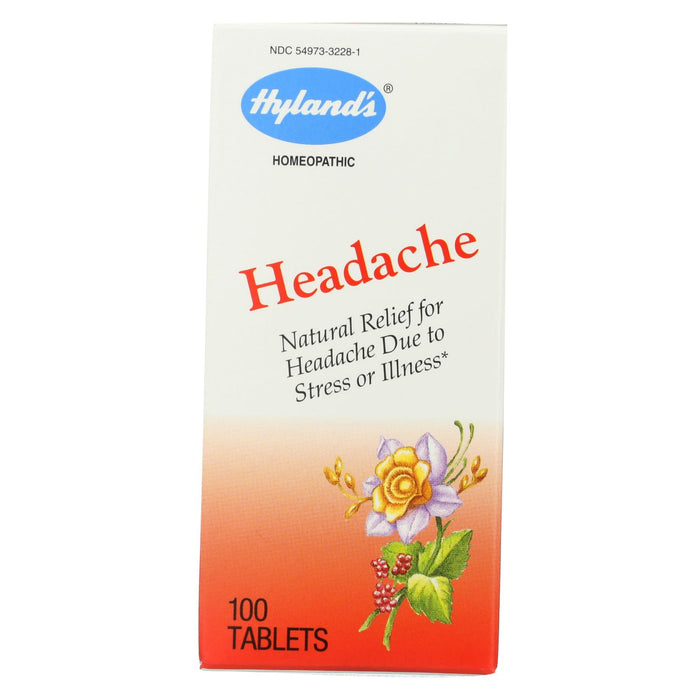 Hylands Homeopathic Headache - 100 Tablets