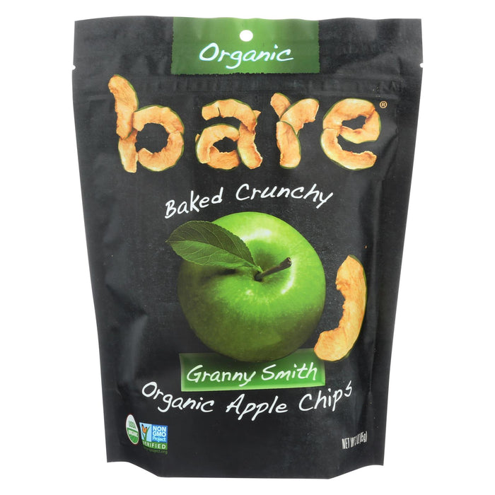 Bare Fruit Organic Bare Apple Chips - Case Of 12 - 3 Oz.