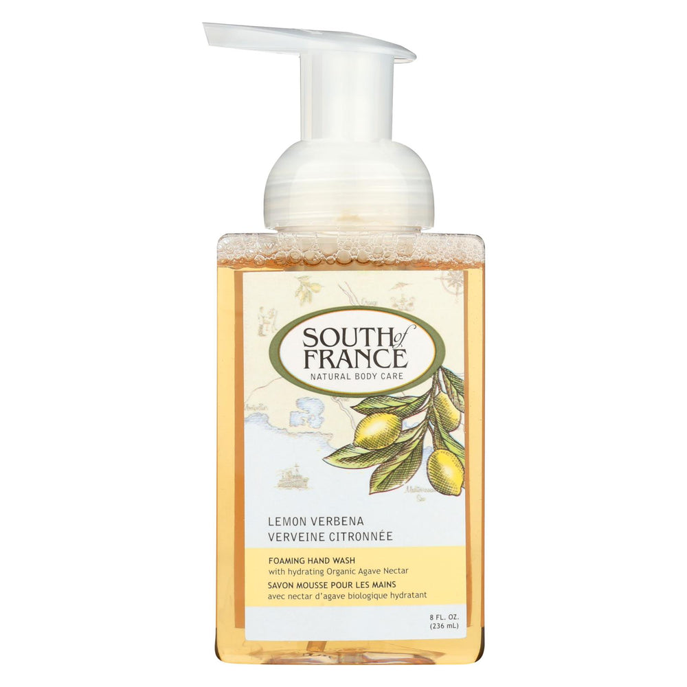South Of France Hand Soap - Foaming - Lemon Verbena - 8 Oz - 1 Each