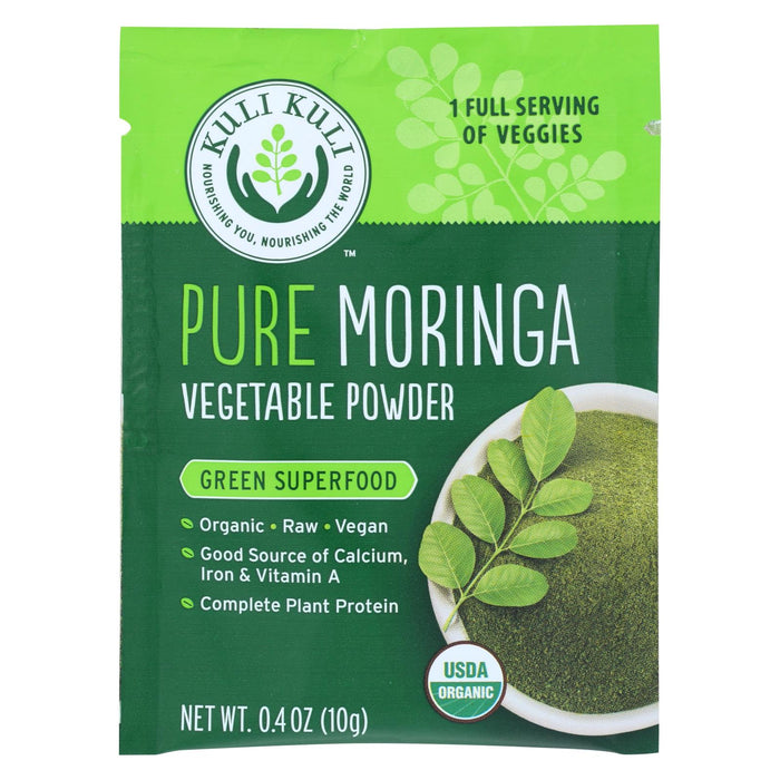 Kuli Pure Moringa Vegetable Powder - Case Of 20 - 0.4 Oz.