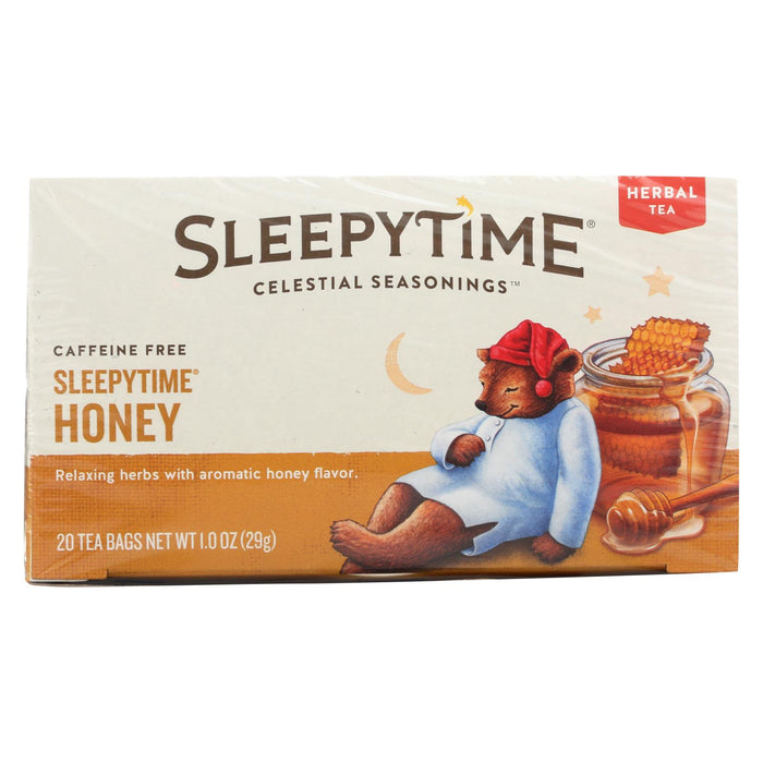 Celestial Seasonings Herbal Tea - Sleepytime - Honey - 20 Bags - Case Of 6