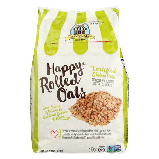 Bakery On Main Happy Rolled Oats - Case Of 4 - 24 Oz.