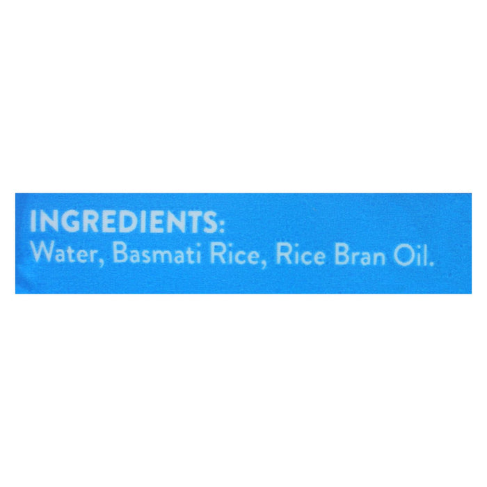 Tilda Whole Grain - Pure Steamed Basmati Rice - Case Of 6 - 8.5 Oz.