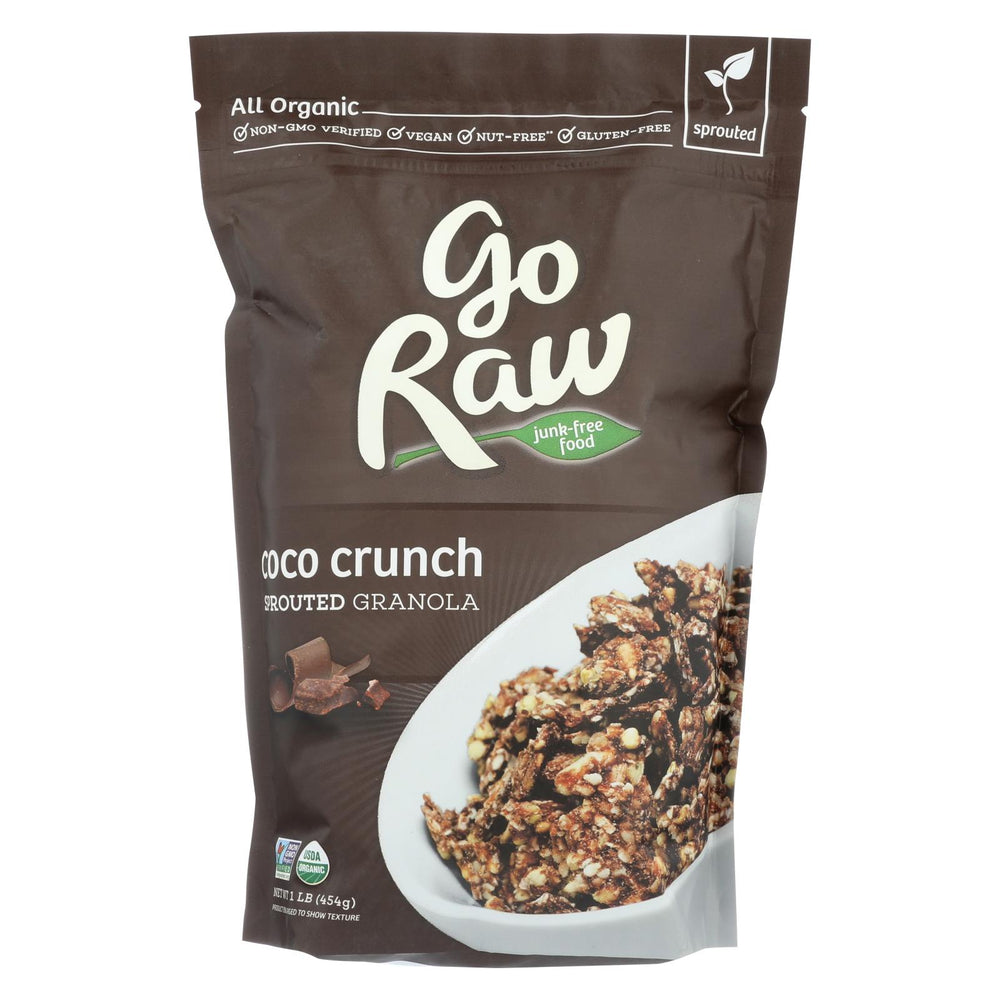 Go Raw Sprouted Granola - Coco Crunch - Case Of 6 - 16 Oz.