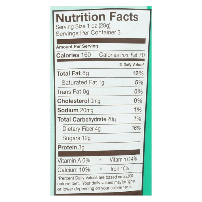 Go Raw Sprouted Bar - Sweet Spirulina - Case Of 12 - 3 Oz.