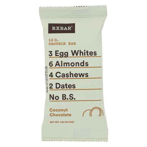 Rxbar Bar - Protein - Coconut Chocolate - 1.83 Oz - Case Of 12