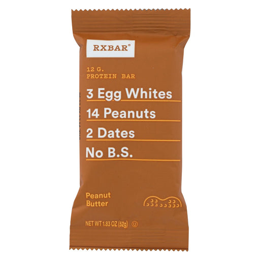 Rxbar Bar - Protein - Peanut Butter - 1.83 Oz - Case Of 12