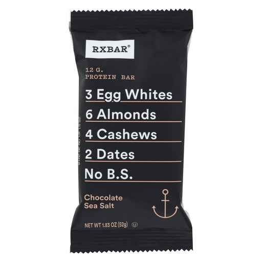 Rxbar Bar - Protein - Chocolate Sea Salt - 1.83 Oz - Case Of 12