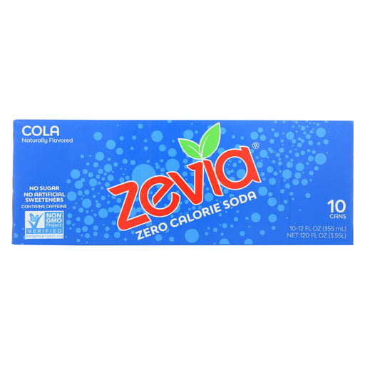 Zevia Zero Calorie Soda - Cola - Case Of 2 - 12 Fl Oz.