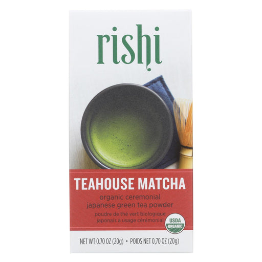 Rishi - Teahouse Matcha Powder - Case Of 6 - .70 Oz