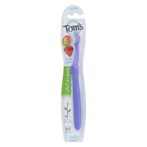 Tom's Of Maine Children's Toothbrush - Dye-free - Case Of 6 - 1 Count