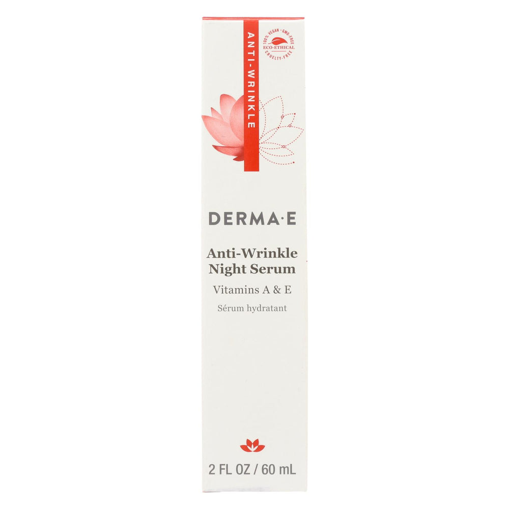 Derma E Anti - Wrinkle Vitamin A Night Serum - 2 Oz.
