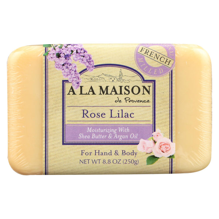 A La Maison Bar Soap - Rose Lilac - 8.8 Oz