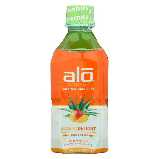Alo Essentials Mango Delight Aloe Vera Juice Drink - Mango - Case Of 12 - 11.8 Fl Oz.