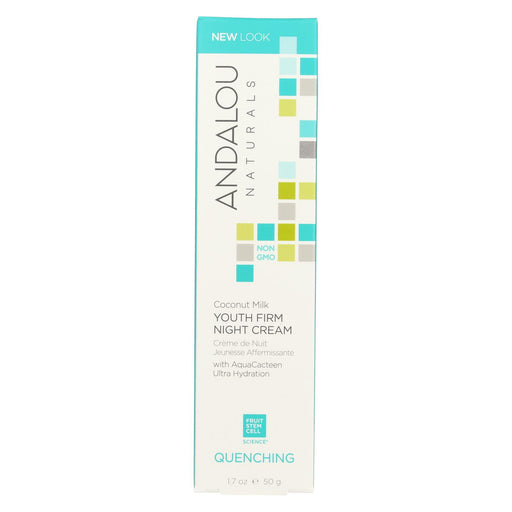 Andalou Naturals Coconut Milk - Youth Firm Night Cream - 1.7 Oz