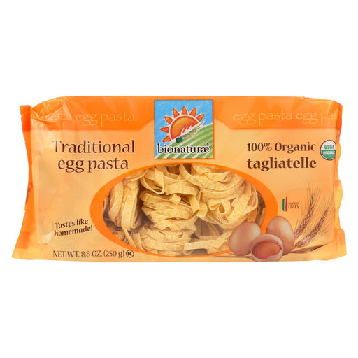 Bionaturae Egg Pasta - Durum Semolina - Case Of 12 - 8.8 Oz.