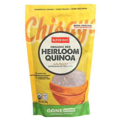 Alter Eco Americas Quinoa - Organic Red Heirloom - Case Of 6 - 12 Oz.