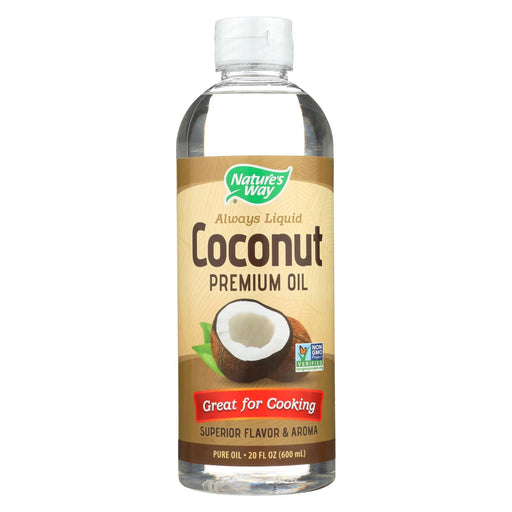 Nature's Way Coconut Premium Oil - Liquid - 20 Fl Oz.
