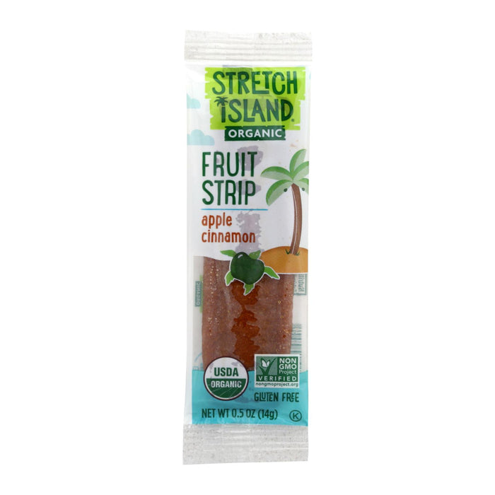 Stretch Island Organic Fruit Strips - Apple - Case Of 20 - 0.5 Oz.
